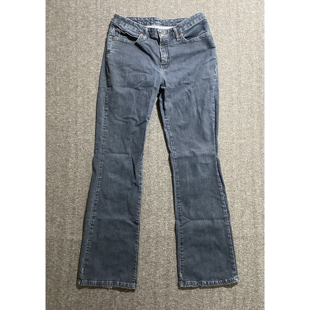 Unlabeled Women's Jeans Straight Leg Blue Denim Regular Fit Size 12 M